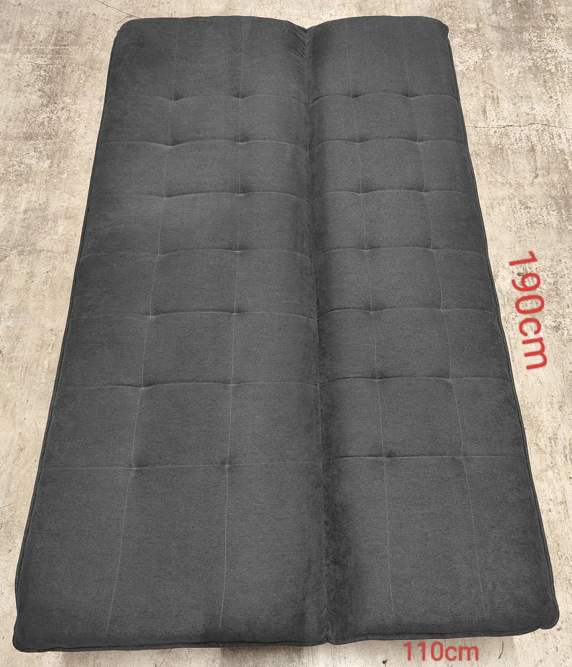 Sedie a sdraio: Bett Sofa Studioliege Couch 190x110cm – Usato da Brugg AG venduto da AudiibuA 4