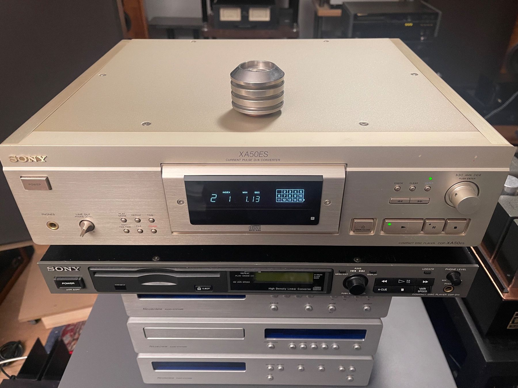 Sony Multimediaplayer & Streamer: SONY CD-PLAYER XA50ES CHAMPAGNER - TOP – Gebraucht aus Wald ZH von  2