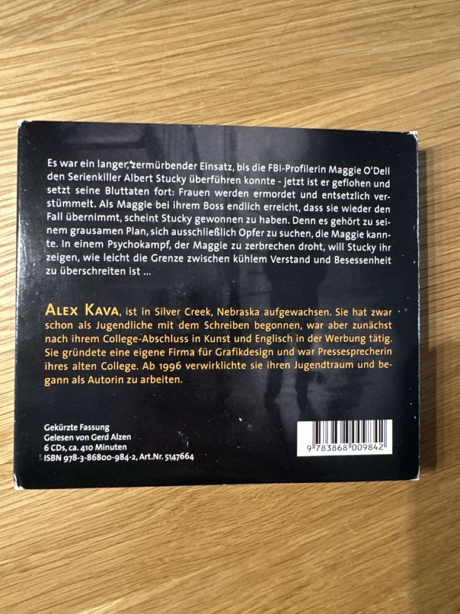 Audiolibri: Alex Kava: Das Grauen – Usato da Münsingen venduto da Sim2977 1