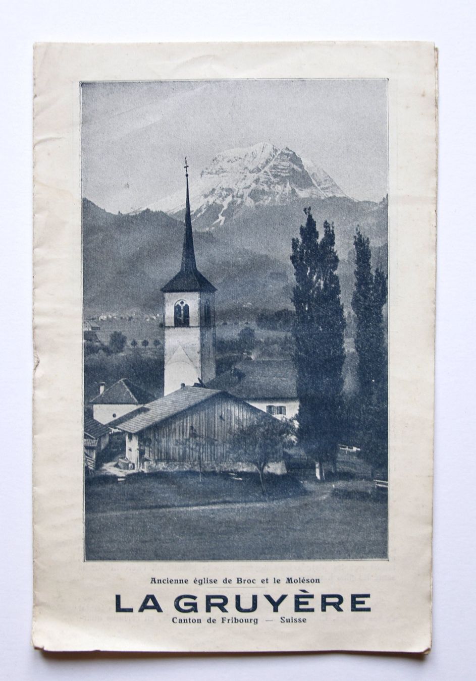Documents: PROSPEKT "LA GRUYÈRE", ca. 1920 – D'occasion à St. Gallen par modernetc