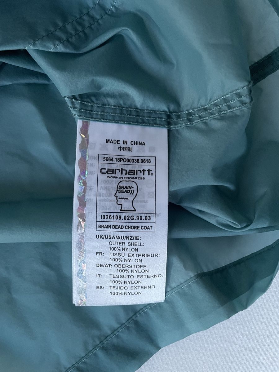 Carhartt Camicie: CARHARTT WIP X BRAIN DEAD CHORE COAT BLEU – Nuovo (secondo la descrizione) da Apples venduto da leo_z9kf 4