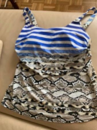Maillot de bain très peu porté, deux pièces, taille 42