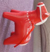 Dala horse ceramic ornament red white good condition