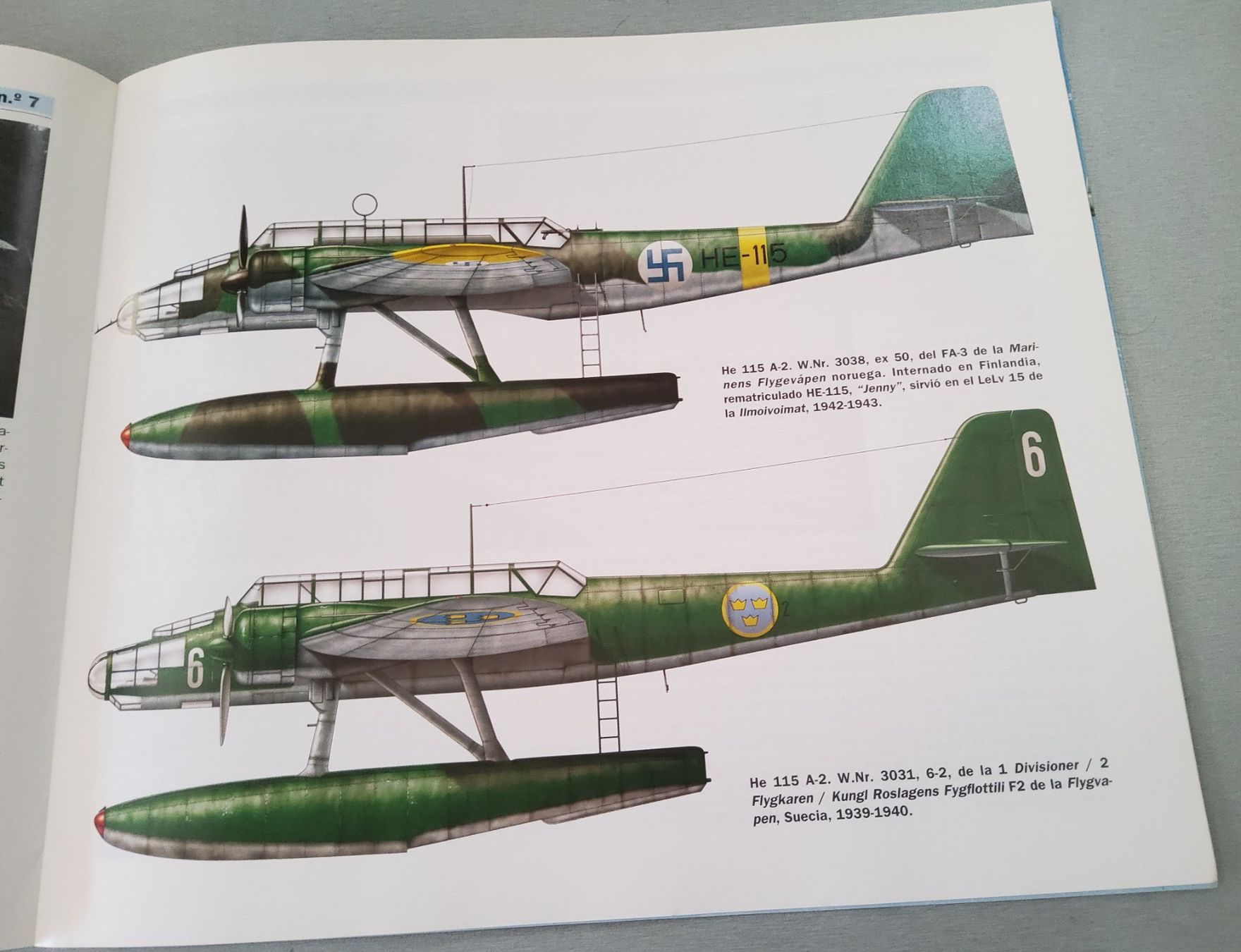 Riviste & Magazine: Magazin HEINKEL He 115 2002 spanisch – Usato da Grüningen venduto da VENOM59 4