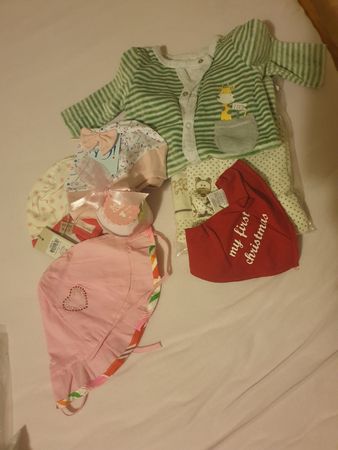 Babykleidung Set Gr. 50/56 -68 Weihnachtsset Neugeborene