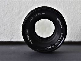 Minolta MD Rokkor 1.7/50mm, manuelle Entfernungsmessung