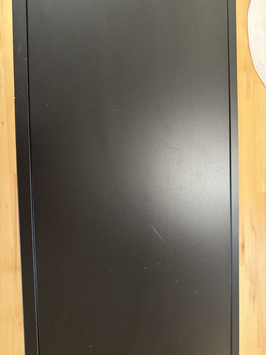 Mobili TV: Lowboard schwarz 2 Ablagen 120cm Metallgestell – Usato da Teufen AR venduto da ReviveLivingCH 3