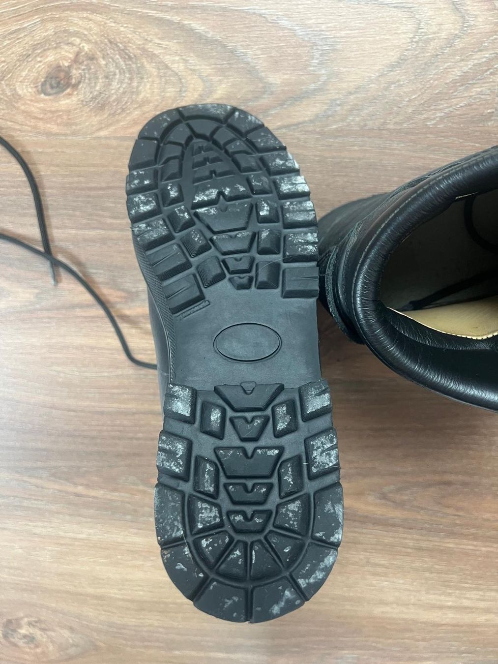 Scarpe da uomo: Bottes de travail renforcées Fitwell noires – Usato da Môtiers NE venduto da ElGreco3099 5