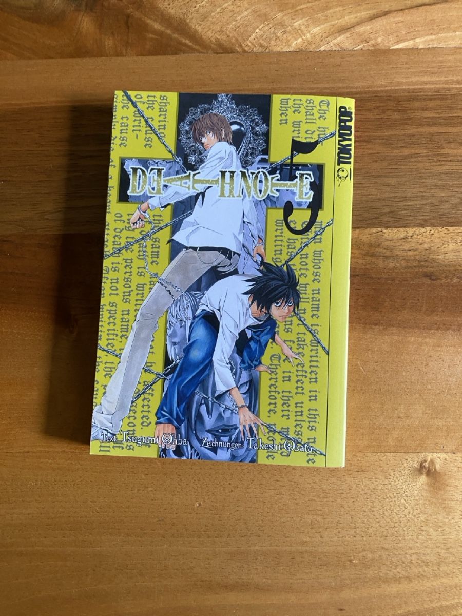 BD: Death Note 1-5 – D'occasion à Sachseln par Reini15 7