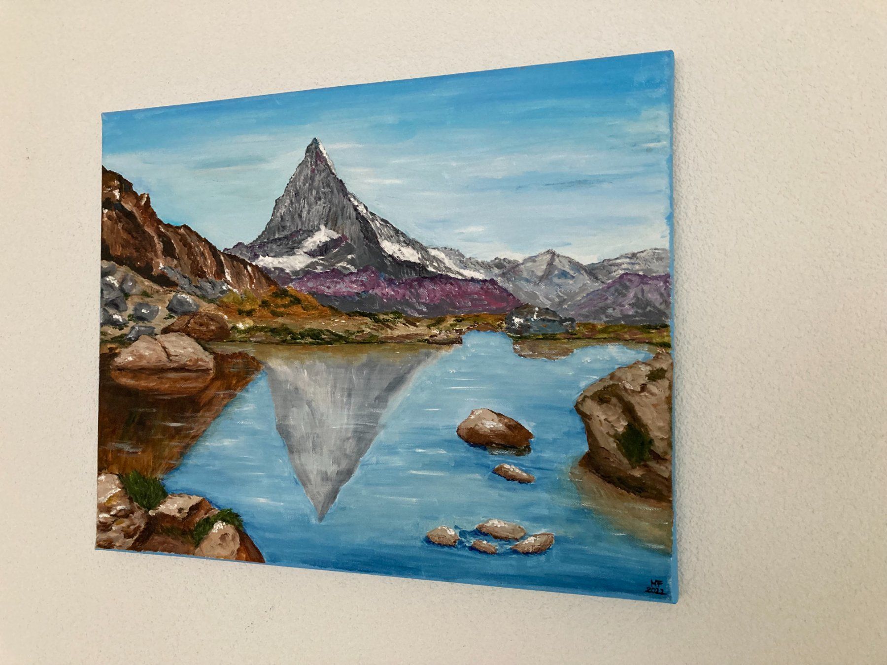 Dipinti: Berglandschaft - Ölbild – Usato da Cham venduto da Felha 5