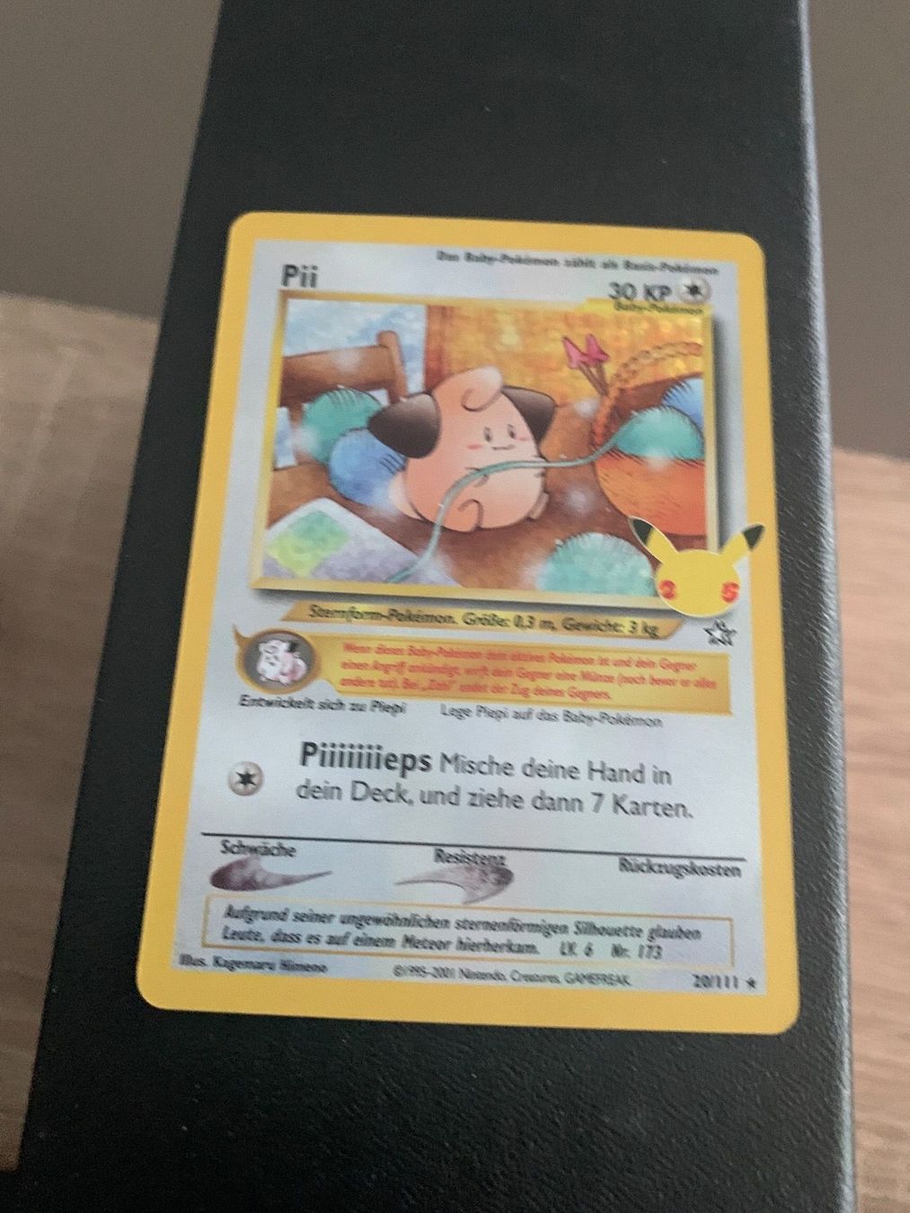 Pokémon Sammelbilder & Trading cards: Pokemon Celebrations Pii 20/111 Deutsch – Neu (gemäss Beschreibung) aus Bellach von Pokemam