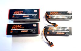 2x Spektrum SPMXB3S68 LiPo 3s Smart G2 Basher 11.1V 6800mAh