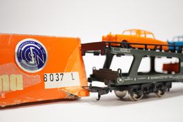 8å Lima 8037L DB Autotransportwagen mit sechs Autos