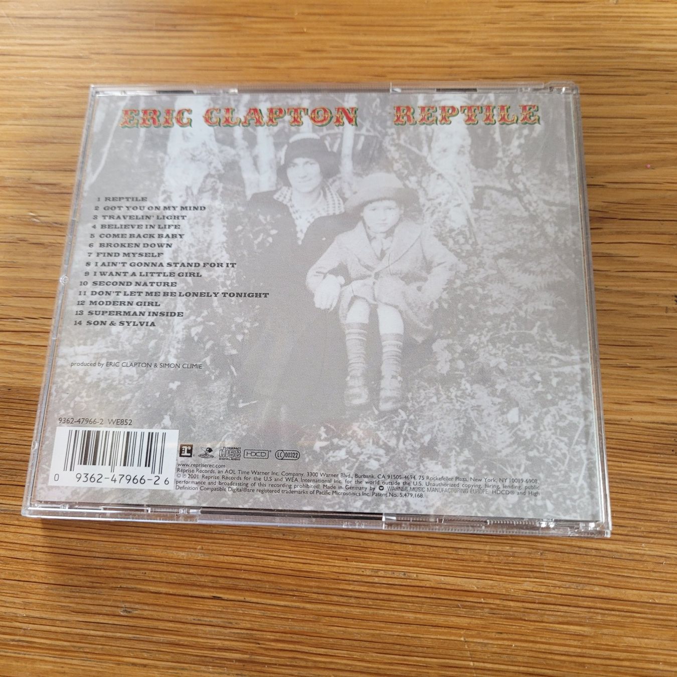 CD: CD Musique Eric Clapton Reptile – Usato da Biel/Bienne venduto da Destockweb 2