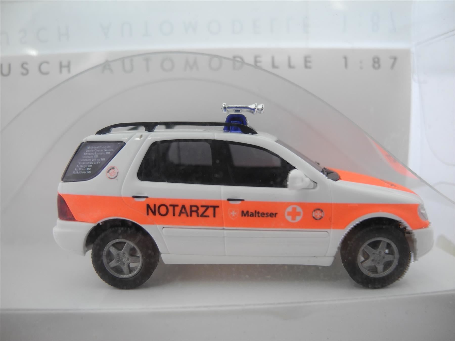 Busch Modellini d'auto: Busch 48533 "Malteser Notarzt", Nr. t50 – Nuovo e nell'imballaggio originale da Kottwil venduto da Crazyrolf 1