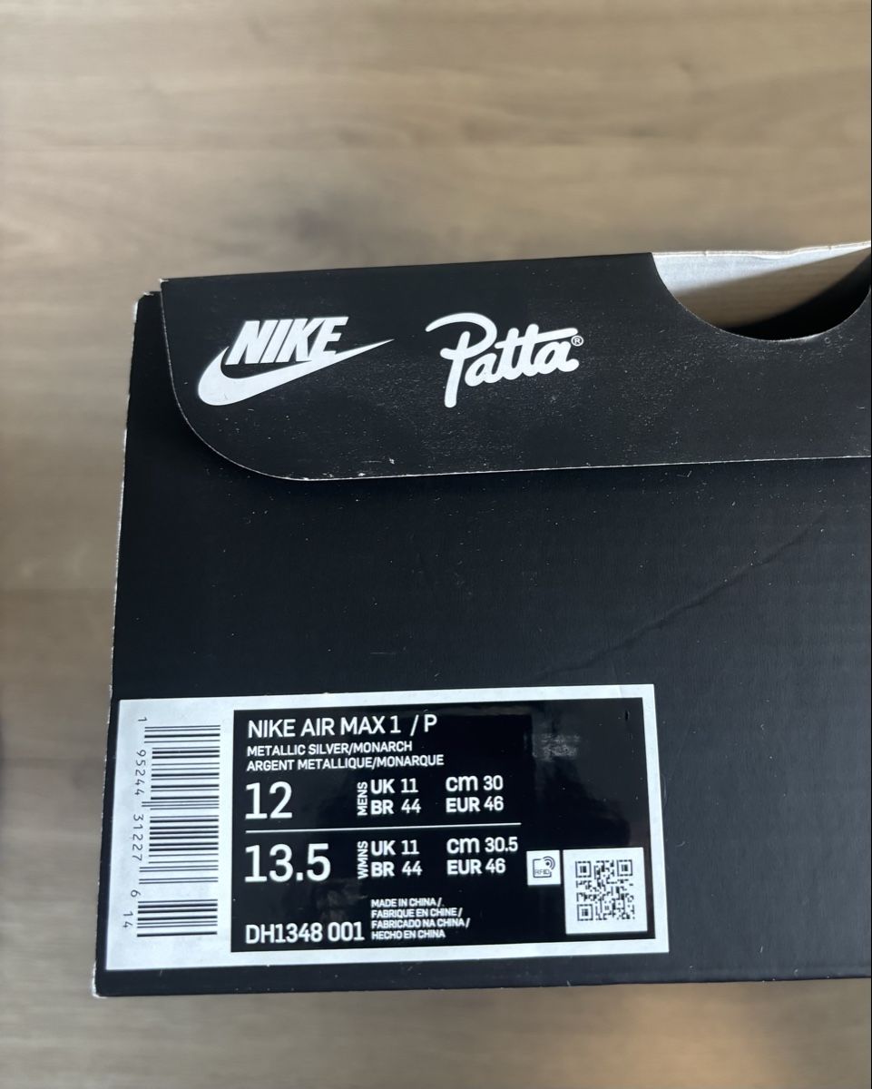 Nike Scarpe da uomo: Nike Air Max 1 Patta Monarch – Usato da Pâquier-Montbarry venduto da dloic_ 8