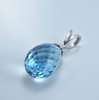Anhänger Blue Topaz 18K Gold