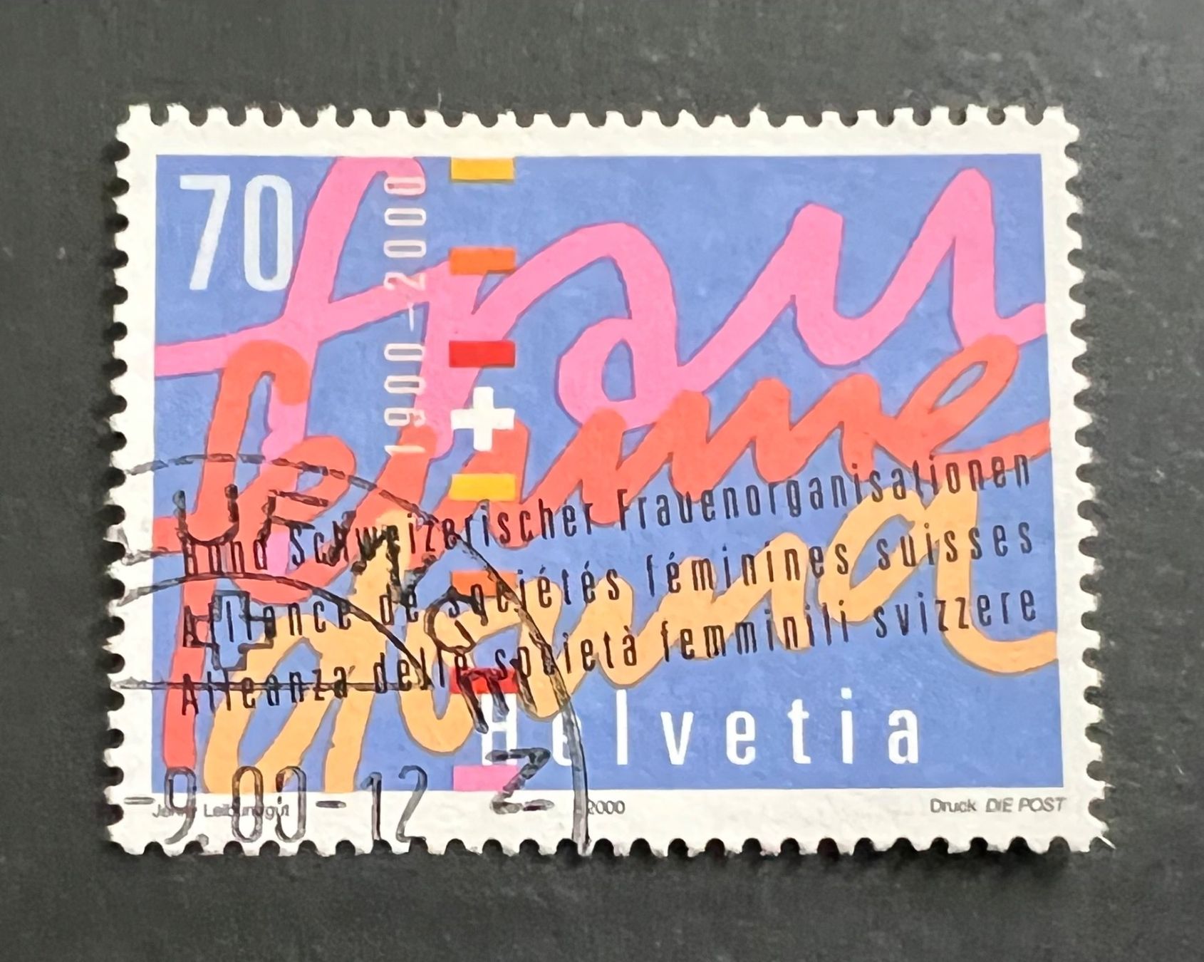 Tutti i francobolli: CH-Marken 2000 gestempelt – Usato da Hünenberg See venduto da wer_5286