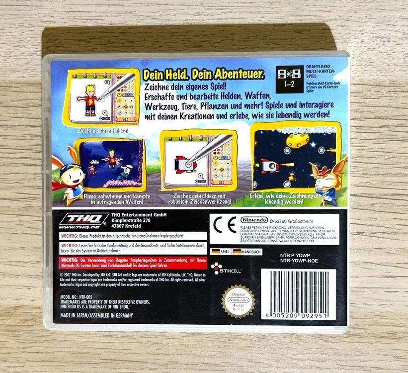 Nintendo Giochi: Drawn to Life Mal-Held sein Nintendo DS – Usato da St. Gallen venduto da Alpine.Arcade 1