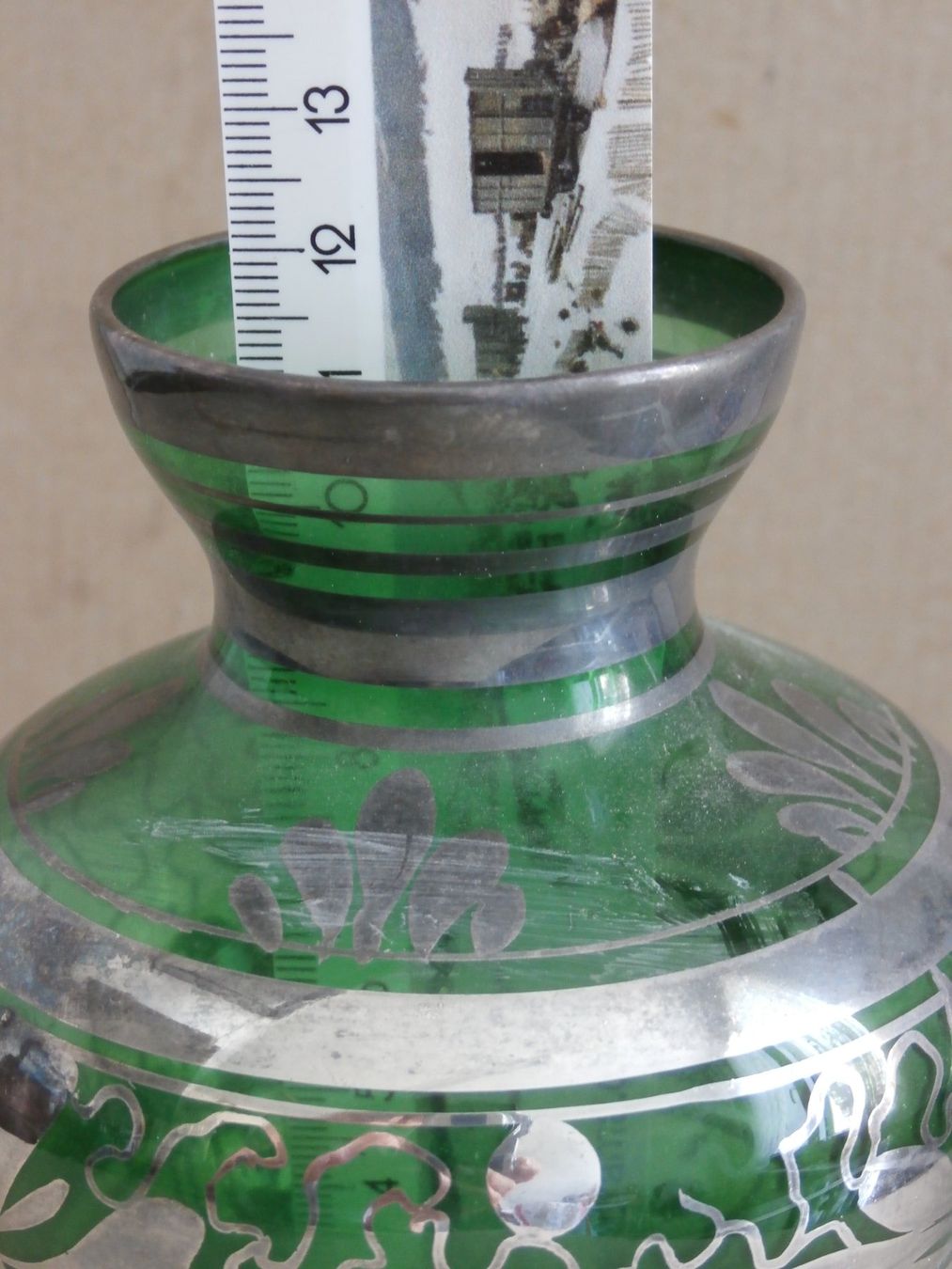 Vasi & Recipienti: 2 alte Vasen mit Silber zum selber Putzen – Usato da Zürich venduto da tiburzio 3