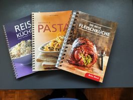 Betty Bossi Kochbücher: Reis, Pasta, Fleisch - 3 Top Bücher!