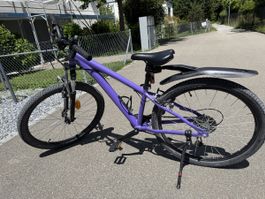 Rockrider Mountainbike 26 Zoll Lila - 3 Monate alt