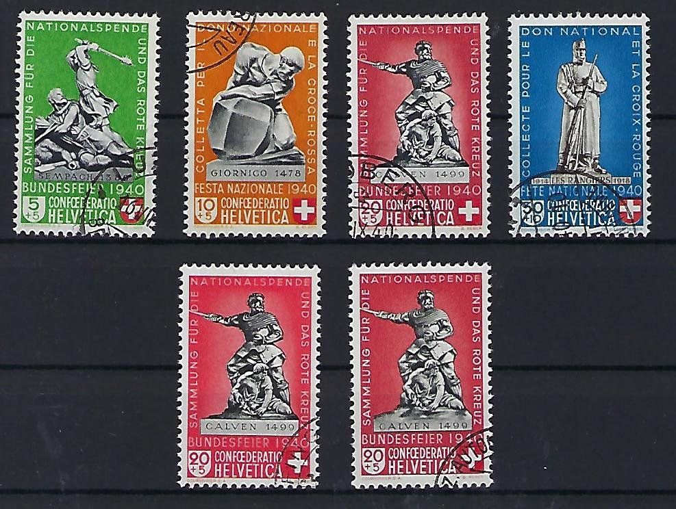 Tutti i francobolli: 1940 Pro Patria gestempelt 14877 – Usato da Lunden venduto da Animus999