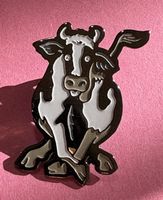 Süsser Kuh Pin, selten, originell, ein Hingucker!