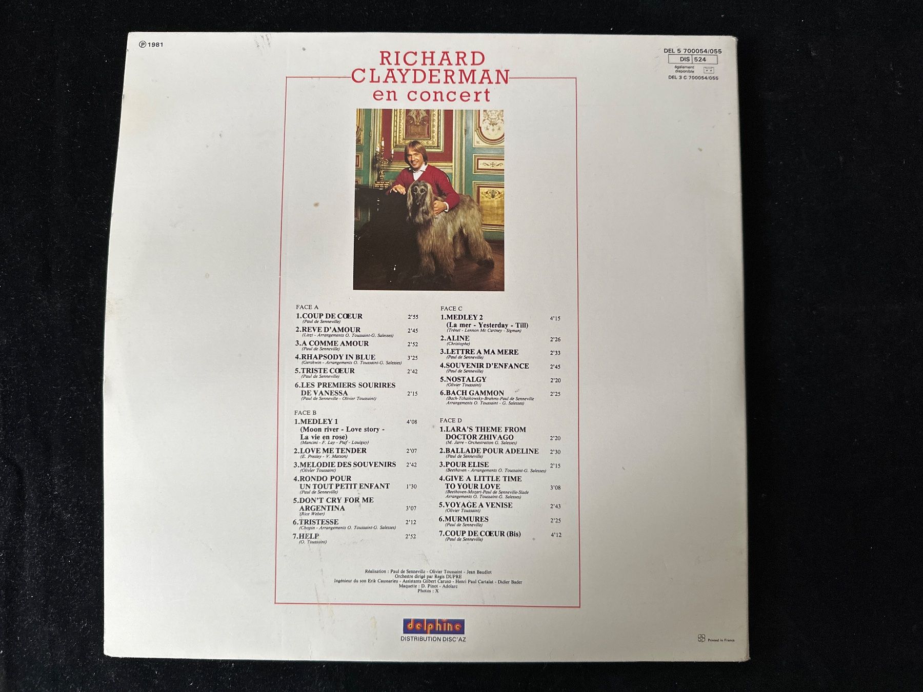 Schallplatten: LP: Richard Clayderman en concert. – Gebraucht aus Zürich von Chaeffeler 2