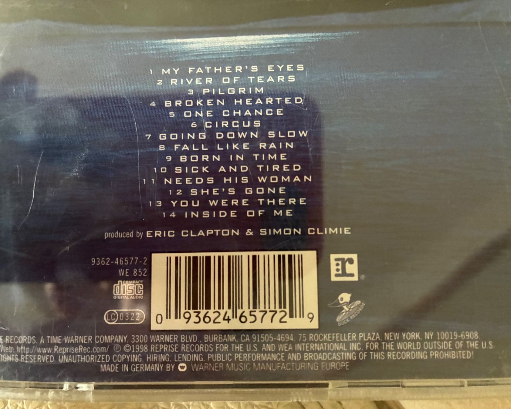 CDs: Eric Clapton „Pilgrim“ – Gebraucht aus Zürich von Upippin 2