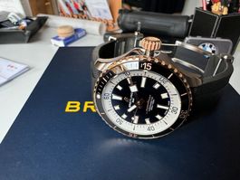 Breitling Superocean Automatic 42 Stahl / Rotgold Neuwertig!