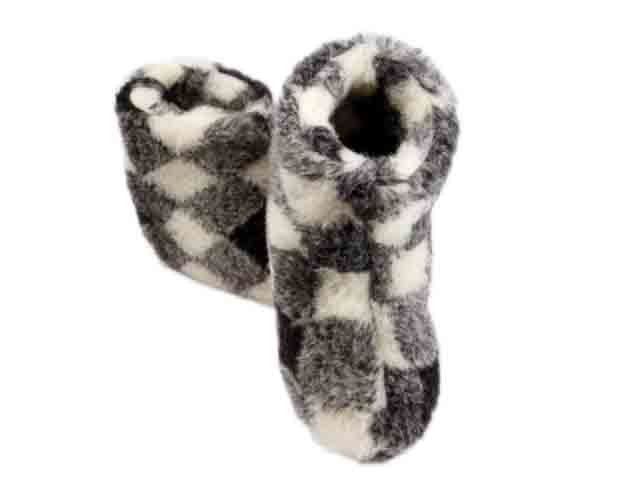 Scarpe da uomo: Hausschuhe  Schafwolle Gr 36-47 – Nuovo e nell'imballaggio originale da Arbedo venduto da patagonialeatherrugs 1