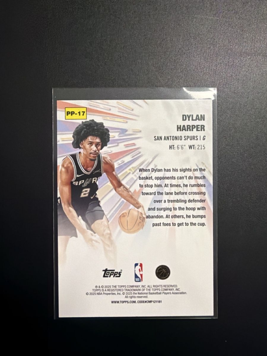 Topps Sammelbilder & Trading cards: Card Dylan Harper RC Topps 2023 ottimo stato – Neu (gemäss Beschreibung) aus Bioggio von Iannu 1
