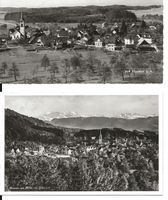 Hausen am Albis ZH Dorf 2AK 1939 + ca.1950 sehr gut erhalten
