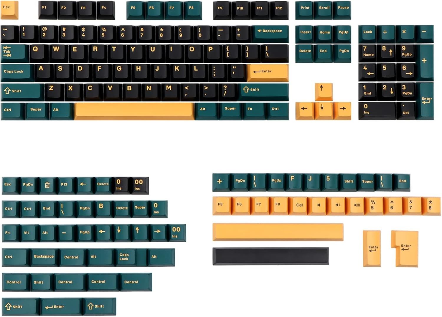 Razer Tastiere: Razer Blackwidow V3 Pro keyboard with EPOMAKER MARRS keycaps – Usato da Basel venduto da petergy 8