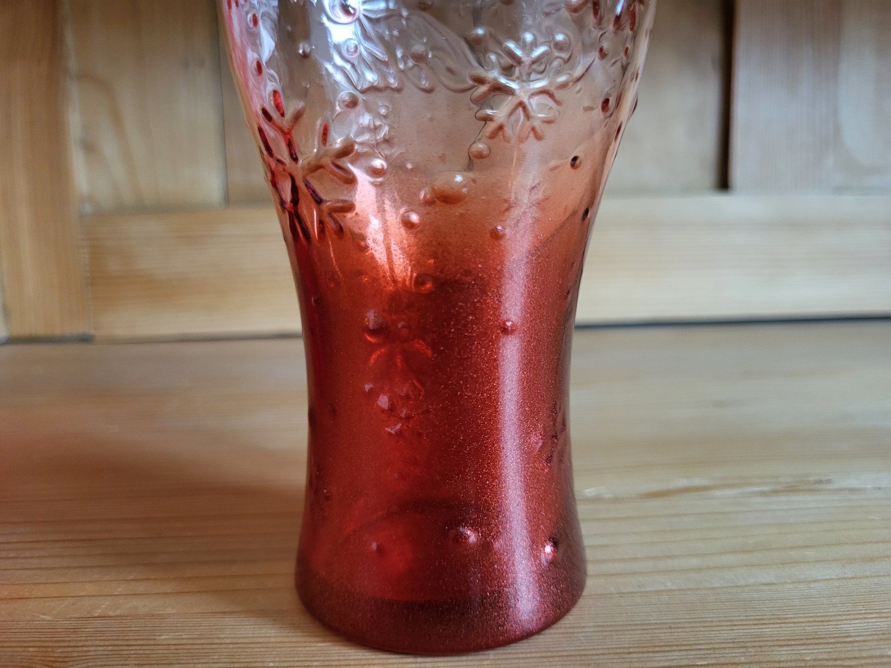 Coca-Cola Bicchieri: Coca-Cola Glas, Winter Edition, Burger King. – Nuovo e nell'imballaggio originale da Langenthal venduto da baesa 4