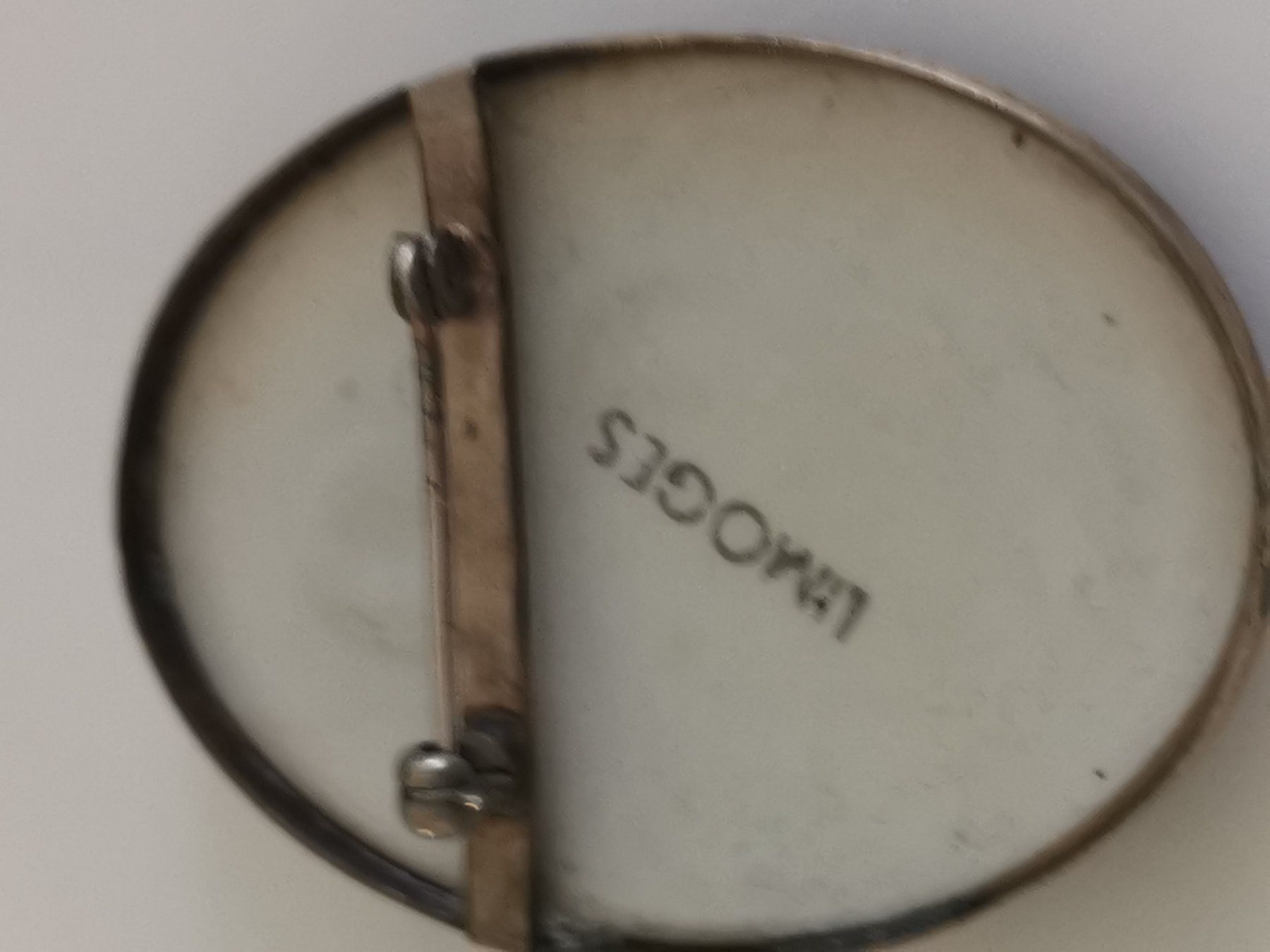 Broschen & Nadeln: SCH. VINTAGE LIMOGES BROSCHE M. DAME – Gebraucht aus Allschwil von Male54 3