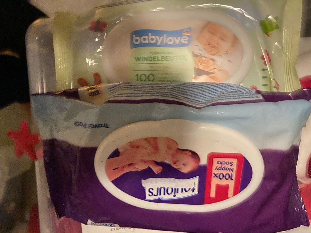 Sassy Windelbeutel 250 Stück - Mit Lavendelduft Für Hygienische Entsorgung