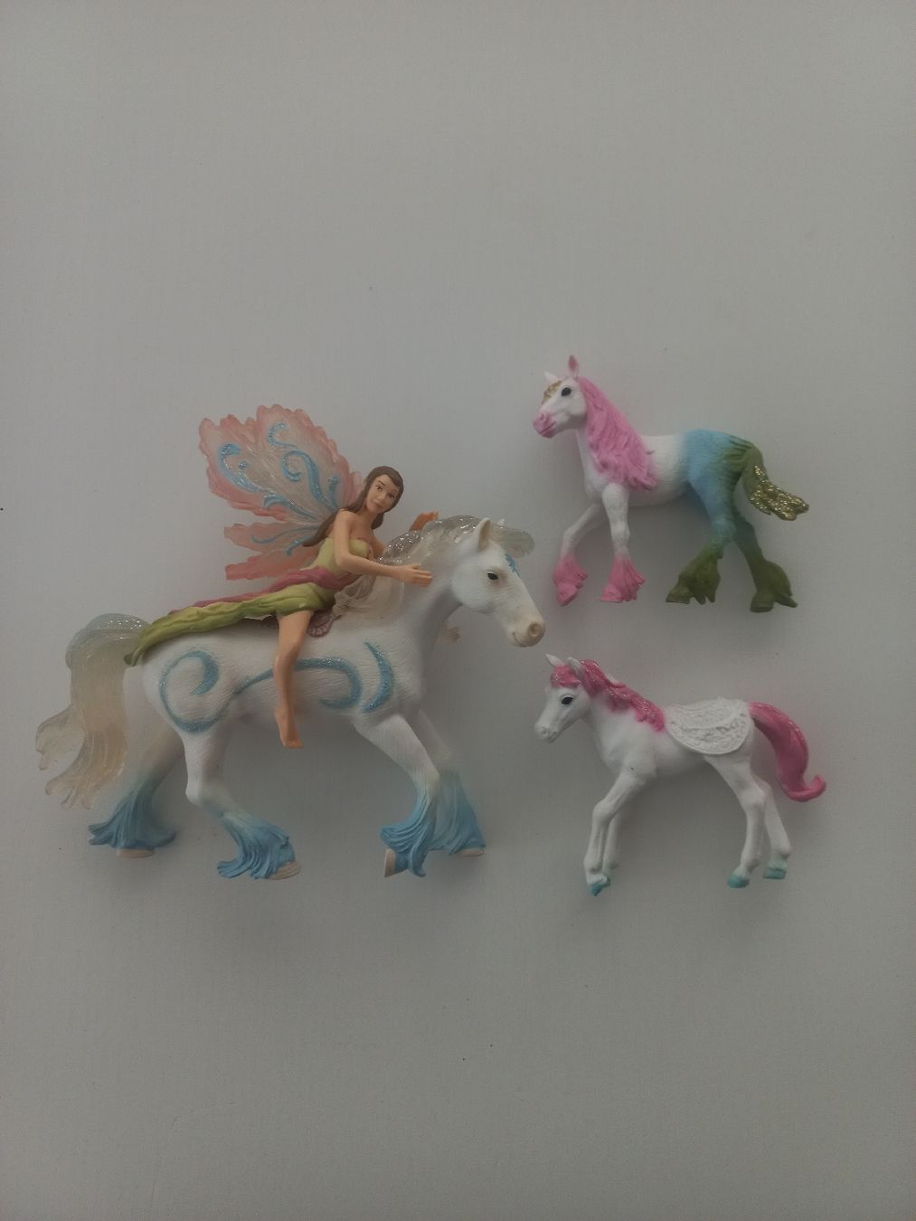 Schleich Statuette: Schleich Bayala Elfe mit Pferden Set – Usato da Wangen b. Olten venduto da SecondStory4u