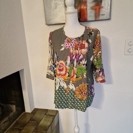 Etro Bluse Made in Italy Gr 46