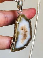 NATURAL Solar Quartz Druzy Ethenic Jewelry