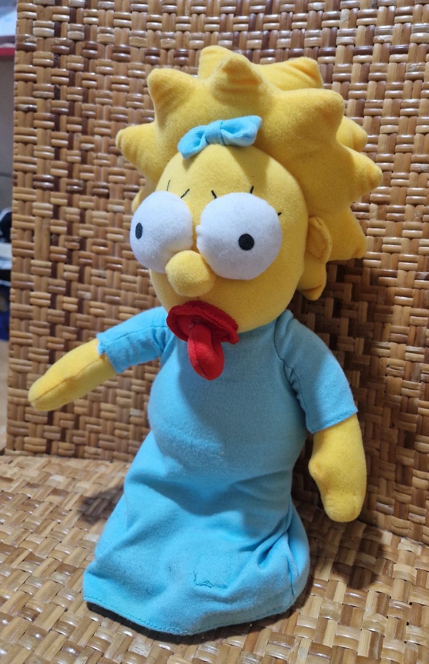 Giocattoli: Maggie Simpson Stoffpuppe, Sammlerstück – Usato da Möhlin venduto da Lyhme94 2