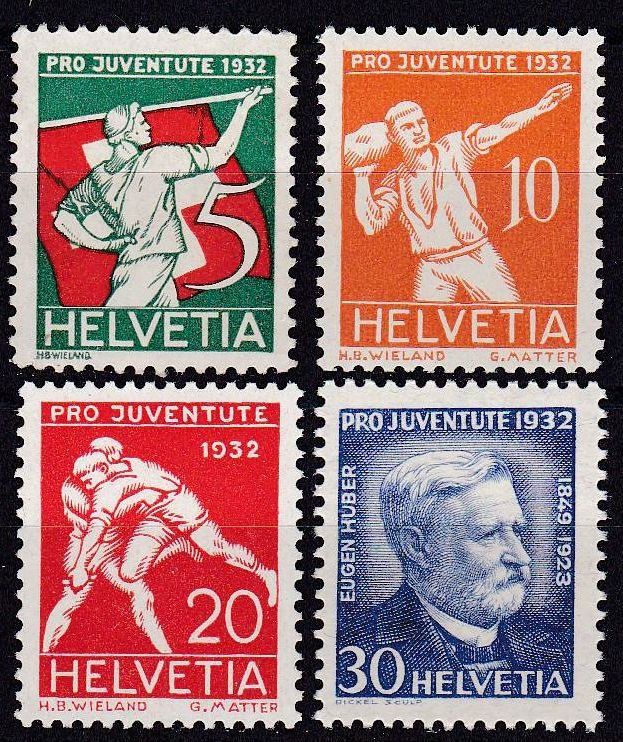 Tous les timbres: Pro Juventute, 1932, postfrisch** – Neuf (Voir description) à Lupfig par lubor