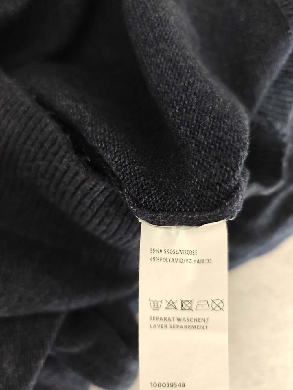 Maglioni & Felpe: Pull Manor bleu marine taille S, hiver chaud – Usato da Longirod venduto da ali_nsd5 2