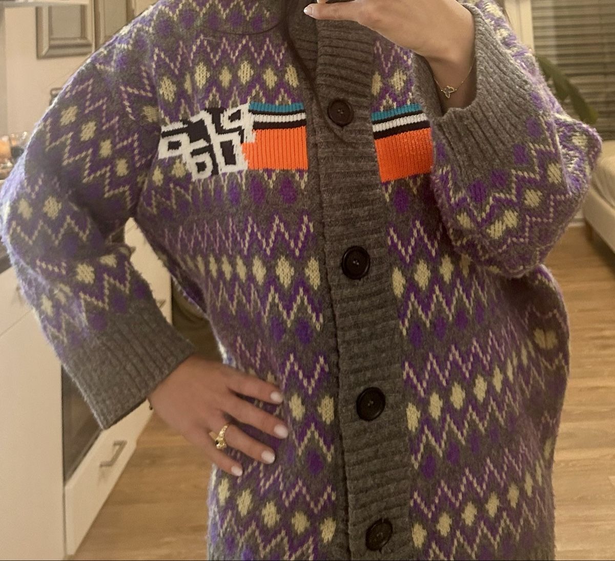 Prada Pullover & Sweatshirts: Prada Thick Cardigan gr 36 oversized – Gebraucht aus Zürich von nin_mk8s 1