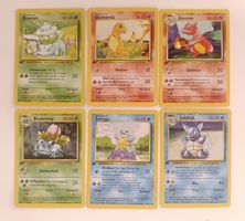  Pokemon  Base Set 1. Edition Starter Sammlung