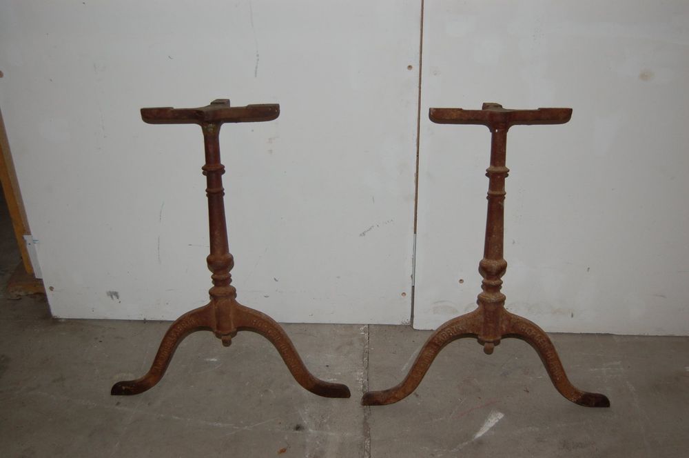 2 Regalhalter Paar Antik Schwarz Gußeisen, Regalträger Wandwinkel