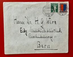 PRO JUVENTUTE 17 TELLKNABE UETIKON AM SEE ZÜRICH BERN 1921