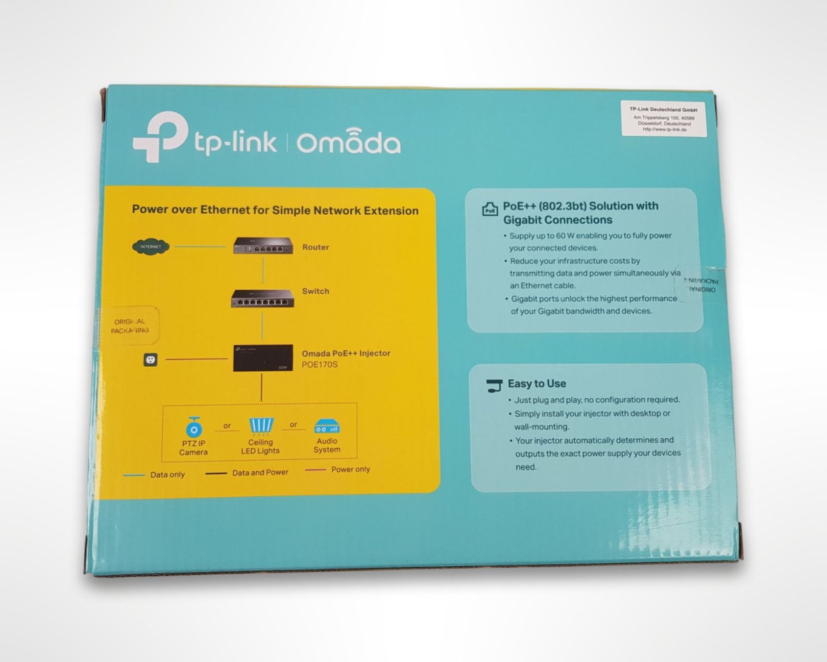 TP-Link Lecteurs & Adaptateurs: TP-LINK Omada POE170S – D'occasion à Suhr par Restwert_Suhr 6