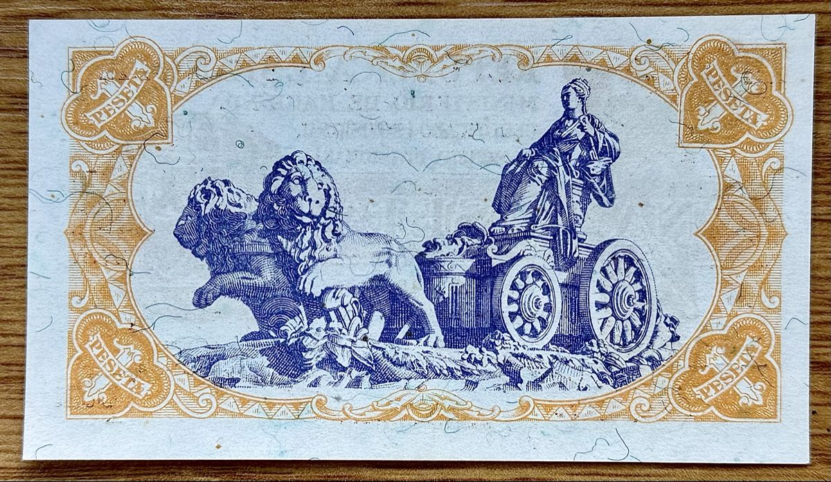 Banconote: 1 Peseta Spanien 1937!!! UNC!!! – Nuovo (secondo la descrizione) da Oberentfelden venduto da NunoLouro 1